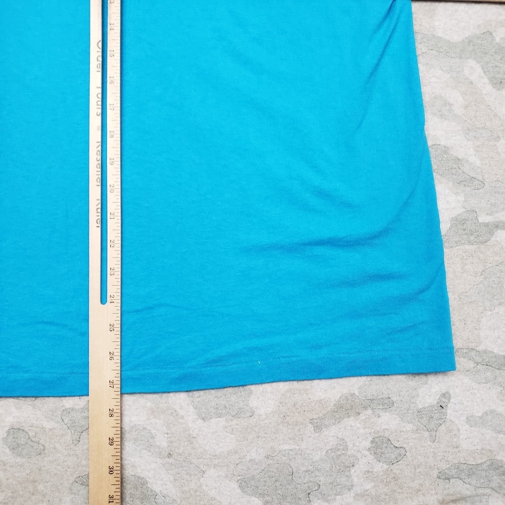 VTG Cactus Petes Hanes Shirt Mens XL Blue Single Stitch Heavyweight Casino - Picture 8 of 10